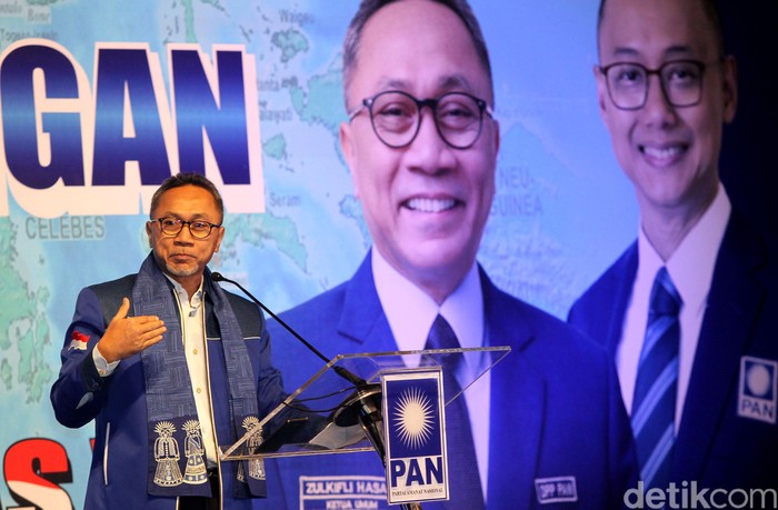Zulkifli Hasan hadiri Rakernas PAN, Sabtu (7/12/2019).