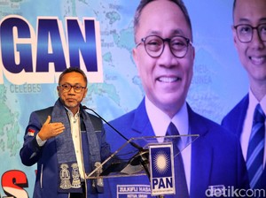 Kubu Caketum Petahana PAN Zulkifli Hasan Klaim Didukung 432 Voter