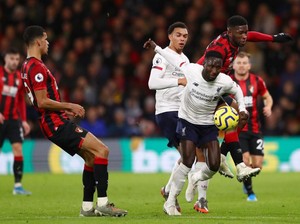 Bournemouth Vs Liverpool: Menang 3-0, The Reds Makin Kukuh di Puncak