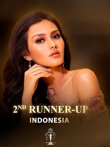 Jesica Fitriana dinobatkan sebagai 2nd Runner up atau juara tiga di Miss Supranational 2019