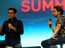 Gaya Wishnutama Saat Hadiri Telkomsel The Nextdev Summit 2019