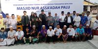 Chairul Tanjung Resmikan 3 Bangunan Baru Masjid Terdampak Gempa Palu