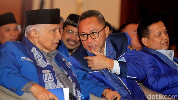 Sejumlah tokoh partai hadiri Rakernas PAN, Sabtu (7/12/2019).