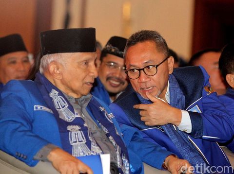 Sejumlah tokoh partai hadiri Rakernas PAN, Sabtu (7/12/2019).