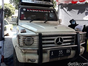 Hebat! Mercy Tua Ini Keliling 49 Negara Demi Kenalkan Indonesia