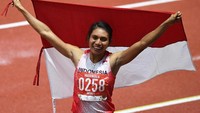 ndonesia menambah satu medali emas, satu perak, dan satu perunggu dari atletik SEA Games 2019 Filipina hari ini. Maria Natalia Londa mengunci emas di nomor lompat jauh.