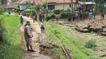 Ini Penampakan Pergerakan Tanah di Bandung Barat