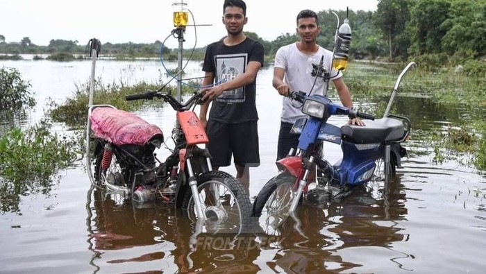 Pemuda Malaysia Ciptakan Motor Anti Banjir Pemuda Malaysia Ciptakan Motor Anti Banjir