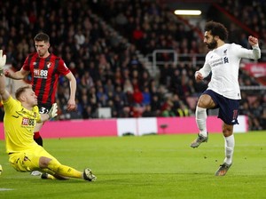 Mo Salah Masuk Daftar Elite