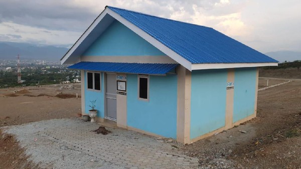 Rumah Buat Korban Gempa Palu Terus Dibangun, Begini Bentuknya