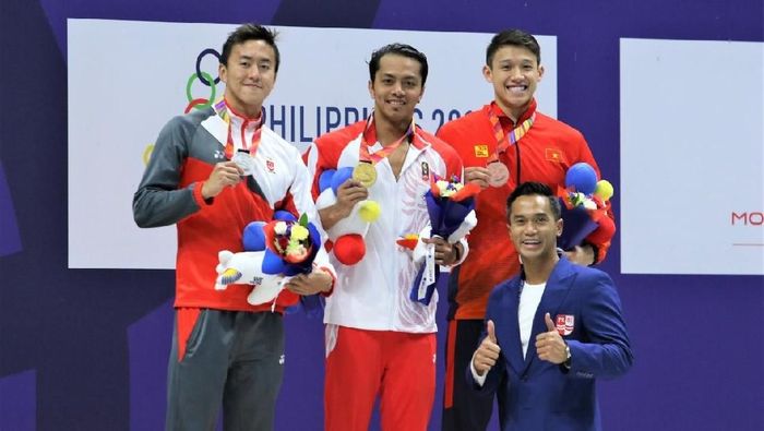 Siman Sudartawa meraih emas SEA Games 2019 usai mengalami berbagai kendala saat pelatnas. Foto: ist. Siman Sudartawa meraih emas SEA Games 2019 usai mengalami berbagai kendala saat pelatnas. Foto: ist.