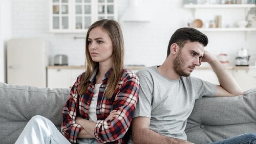 happy family mother father and child daughter dancing at home