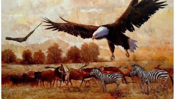 Digambarkan saat sang Elang yang identik dengan Lazio mampu mengoyak zebra ciri khas Juventus. Foto: Screenshoot.