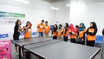 Serunya Coaching Clinic Bersama Mantan Atlet Tenis Meja