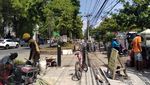 Jalan Sudirman Yogya Bakal Bebas dari Kabel Gelantungan