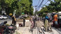 Hal itu setelah proyek ducting di jalur semi-pedestrian Jalan Jenderal Sudirman dipastikan selesai pada 22 Desember 2019 besok.