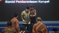 Acara puncak peringatan Harkodia 2019 dilakukan di gedung penunjang KPK lantai 3, Jl Kuningan Persada, Jakarta Selatan, Senin (9/12/2019).