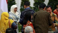 Gubernur Jawa Timur Khofifah Indar Parawansa juga menghadiri acara tersebut.
