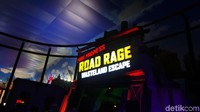 Trans Studio Bali punya wahana Road Rage, di mana traveler akan diajak merasakan sensasi memacu kendaraan di medan yang tak biasa, dengan efek-efek teknologi 4D yang memukau (Foto: Wahyu/detikcom)