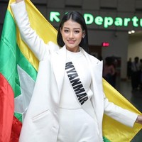 Swe Zin mengaku penyuka sesama jenis. Wanita 20 tahun itu menjadi finalis pertama dalam sejarah Miss Universe yang mengaku penyuka sesama jenis.  Foto: dok. Instagram @missuniversemyanmar