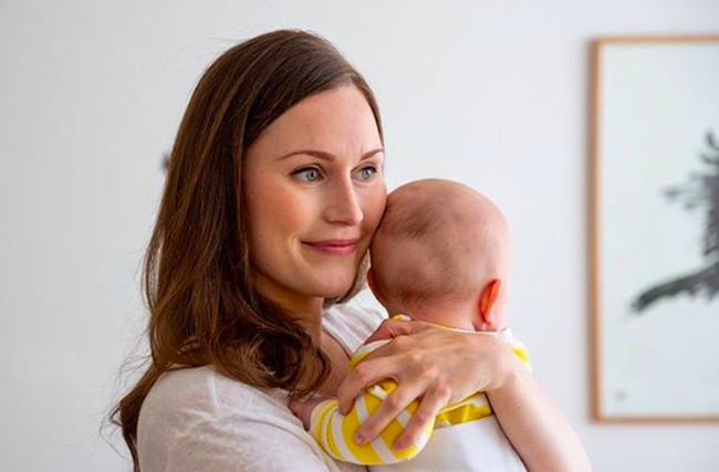 Ibu satu anak ini menjadi perdana menteri termuda di dunia karena usianya baru menginjak 34 tahun. Foto: Instagram/@sannamarin