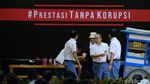 Aksi Drama Antikorupsi Para Menteri Bikin Tertawa Jokowi