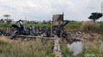 Dibakar Pacar, Rumah Siti Hangus dan Rata dengan Tanah