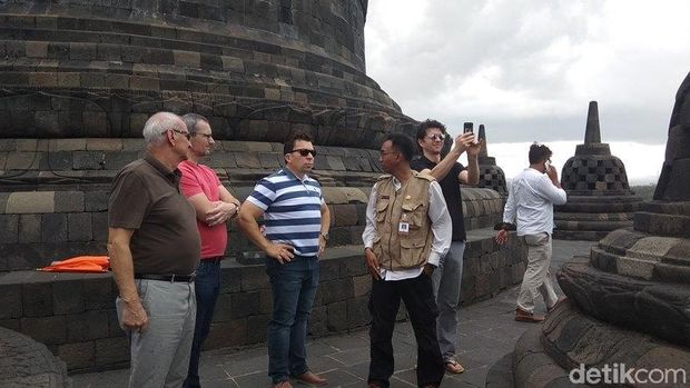 Candi Borobudur Bikin Pejabat Kemenlu Republik Ceko Terkesan