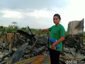 Rumah Dibakar Pacar, Siti: Dia Kalau Marah Pisau Diarahkan ke Muka Saya