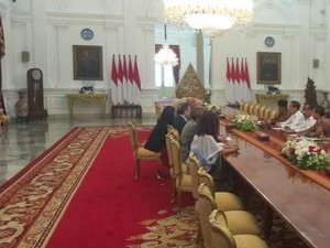 Arifin Panigoro dkk Temui Jokowi, Bahas Pemberantasan TBC