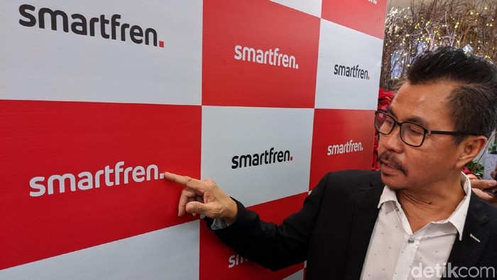 Deputy CEO Smartfren Djoko Tata Ibrahim (Adi Fida Rahman/detikcom) Deputy CEO Smartfren Djoko Tata Ibrahim (Adi Fida Rahman/detikcom)