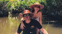 Maui juga kerap ikut Selena travelling di dalam negeri. Dok. Instagram/mariaselena_