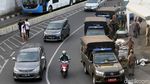 Antisipasi PKL Mangkal, Satpol PP Berjaga di Trotoar Senen