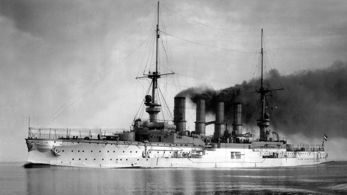 Kapal perang Scharnhorst. Foto: BBC Kapal perang Scharnhorst. Foto: BBC