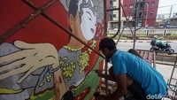 Selain itu, kehadiran mural bertema seni dan budaya tersebut juga diharapkan dapat membuat masyarakat semakin mengenal keragaman seni dan budaya Indonesia.