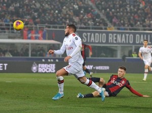 Hasil Liga Italia: Milan Tundukkan Bologna 3-2