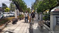 Proyek ducting di Jalan Jenderal Sudirman, Kota Yogyakarta, dimulai dari Simpang Empat Gramedia sampai Jembatan Gondolayu.