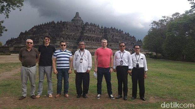 Candi Borobudur Bikin Pejabat Kemenlu Republik Ceko Terkesan