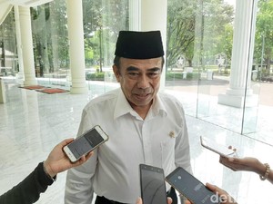 Temui Maruf Amin, Menag Fachrul Razi Laporkan Kesiapan-Kendala Haji 2020