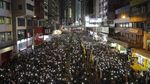 Lautan Manusia di Aksi Peringatan 6 Bulan Demo Hong Kong