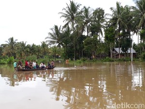 6 Kecamatan di 50 Kota Sumbar Banjir, Ratusan Rumah Terendam