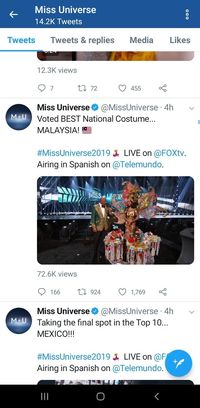 Kemenangan Kostum Nasional Malaysia di Miss Universe 2019 Dibatalkan