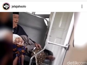 Cerita Bapernya Bu Dosen Perekam Kakek-Nenek So Sweet di KA Prameks