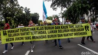 Manik mengungkit soal penuntasan pelanggaran HAM berat masa lalu hingga penanganan represif saat demo menolak revisi UU KPK beberapa waktu lalu.