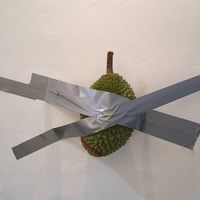 Setelah Pisang, Kini Ada Durian Ditempel di Dinding Seharga Rp 1,6 Miliar