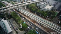 Target penyelesaian proyek LRT itu bisa dipastikan akan rampung pada pertengahan tahun 2021.