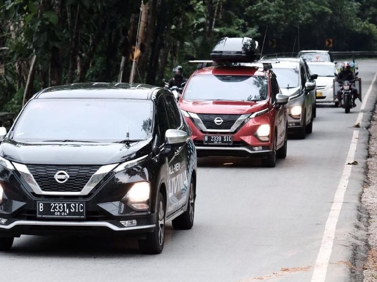 Menuju Ibu Kota Baru Ditemani Nissan Livina