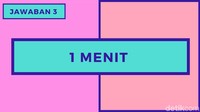 1 menit saja. Foto: detikHealth