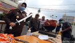 Rupa-rupa Alat Penghisap Sabu yang Dimusnahkan Kejari Sukabumi