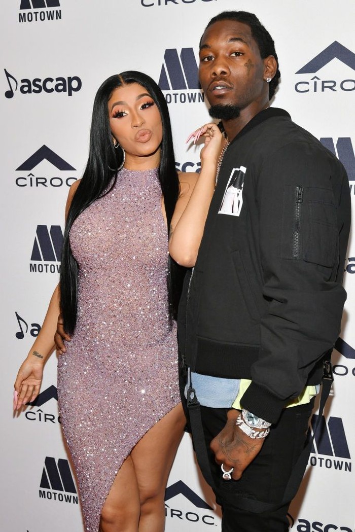 NEW YORK, NEW YORK - SEPTEMBER 12: Offset (L) and Cardi B attend Rihannas 5th Annual Diamond Ball Benefitting The Clara Lionel Foundation at Cipriani Wall Street on September 12, 2019 in New York City. (Photo by Dimitrios Kambouris/Getty Images for Diamond Ball)